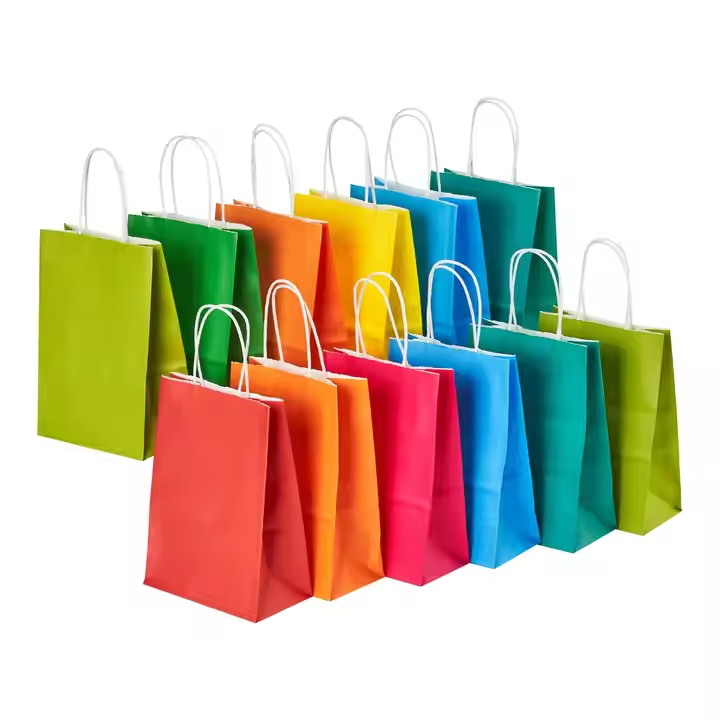 彩色牛皮纸手提袋